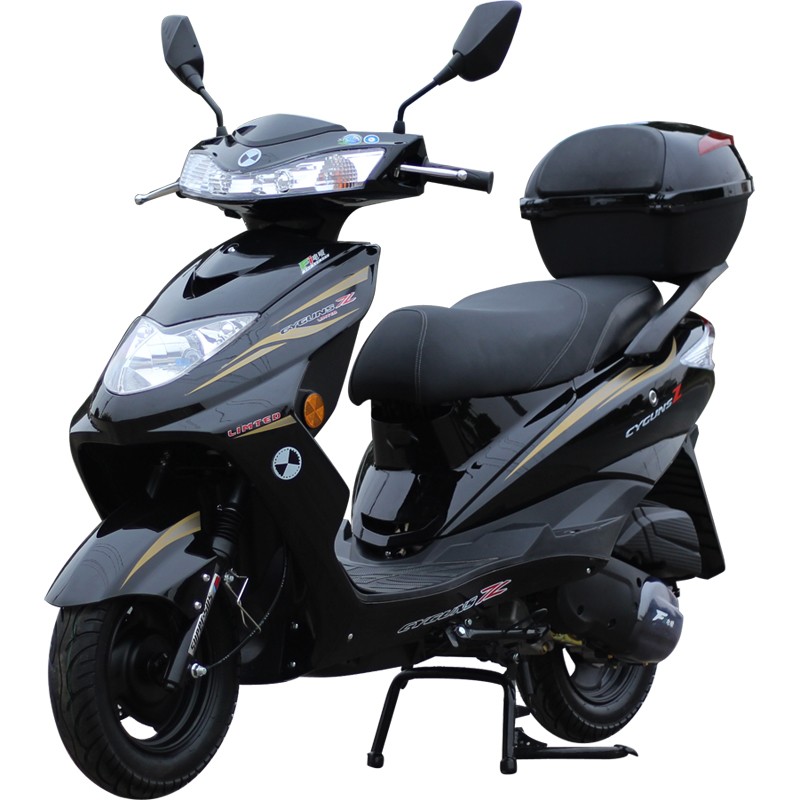 阔路迅鹰踏板摩托车 125cc国四电喷发动机燃油踏板车 成人两轮摩托车