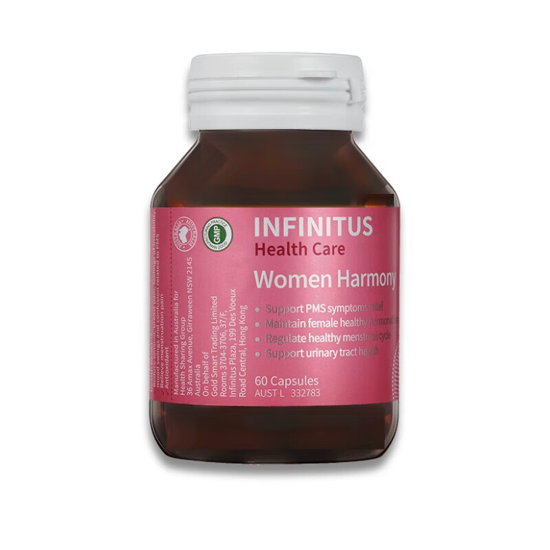 美月安胶囊infinituswomenharmony无极限60粒 粉红色 美月安