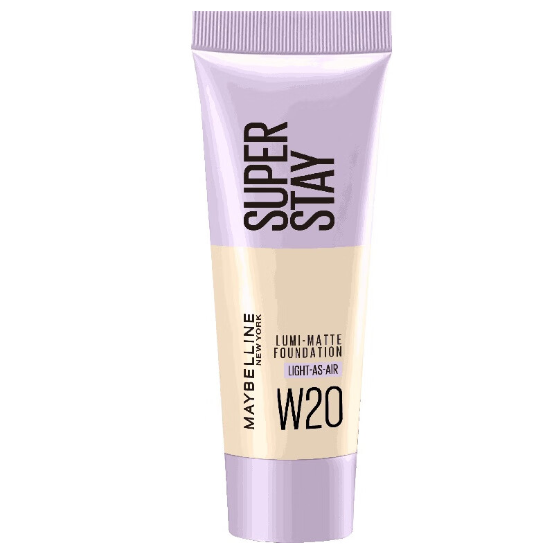 美宝莲（MAYBELLINE）持妆轻透粉底液 W20 10ML 样 