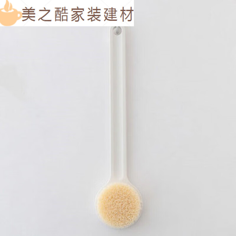 洗澡刷搓背澡刷子后背帶浴花球刷長柄搓泥軟毛沐浴刷 沐浴刷1個裝單面