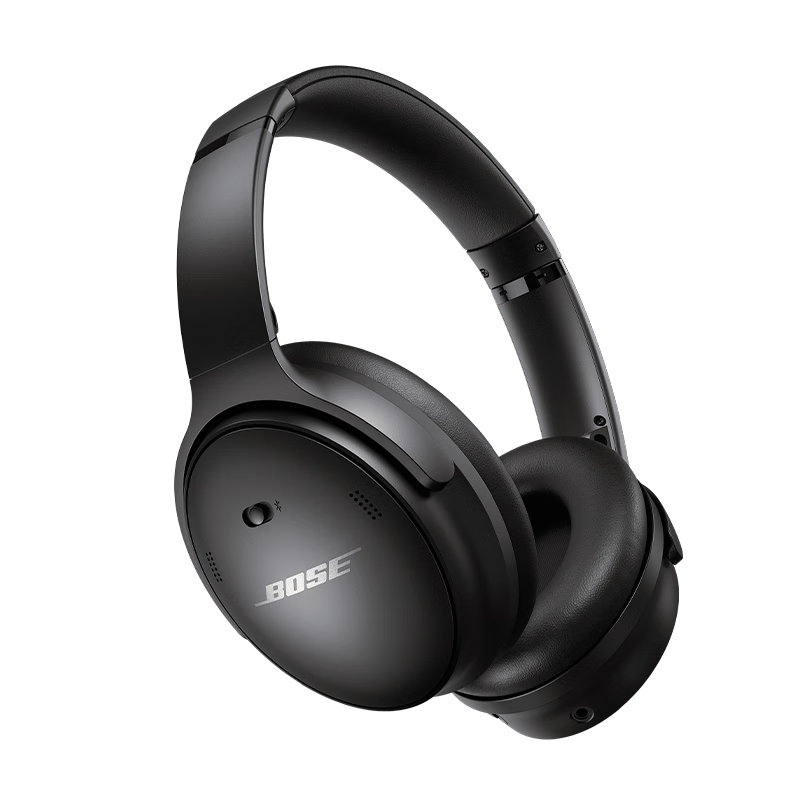 Bose QuietComfort 45 无线消噪蓝牙耳机头戴式主动降噪耳机 QC45 动态音质均衡 黑色