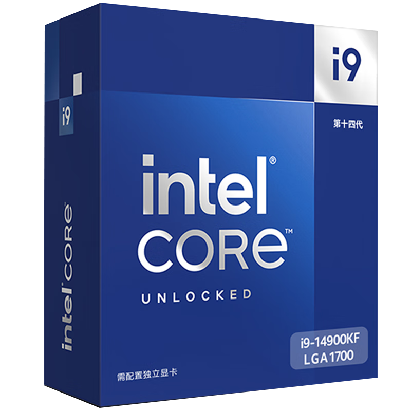 intel 英特尔 酷睿i9-14900KF CPU 3.2GHz 24核32线程