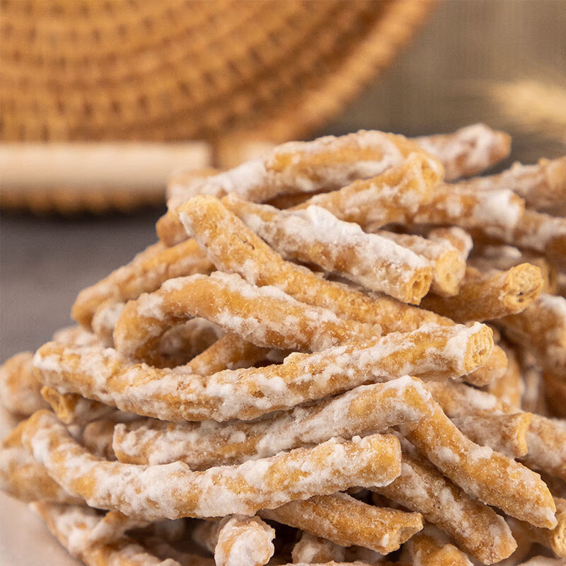 十里馋特产糕点山东邳州张木果子金果棒油金果老式传统点心手工 金果