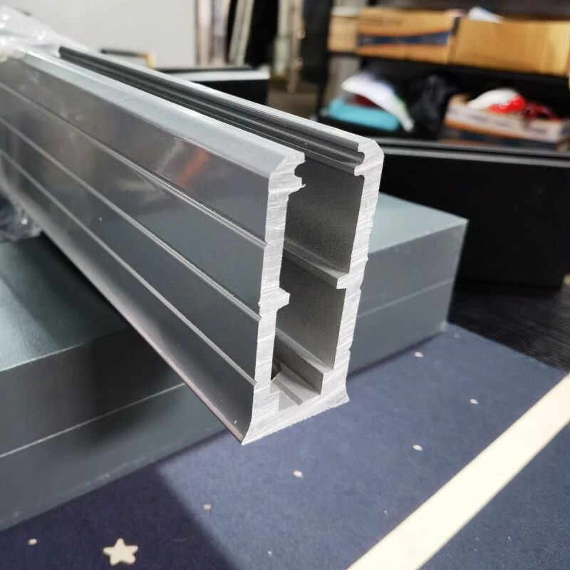 咏幻无框玻璃卡槽阳台扶手地槽型槽铝槽护栏栏杆室外楼梯玻璃围栏 101