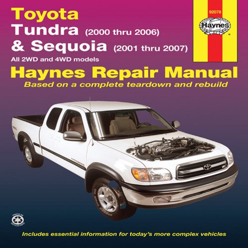 预订 toyota tundra (2000 thru 2006) & sequoia (2000-2007)