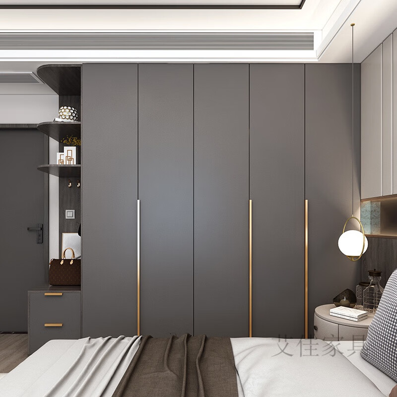 成品衣柜衣柜 出租房卧室衣柜主卧柜子卧室宜屋定制衣柜整体家装卧室