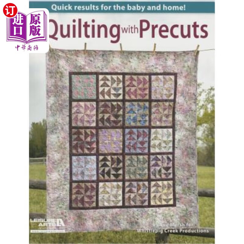 海外直订quilting with precuts 预切绗缝