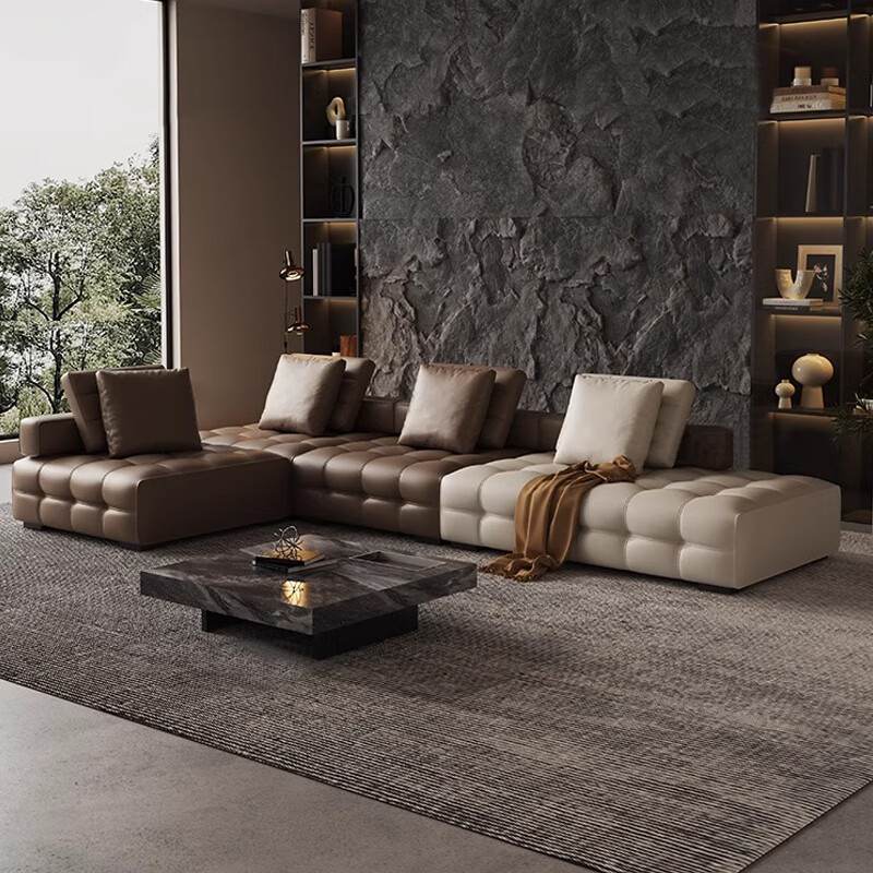 皮艺沙发排行榜前十名出炉，这10款设计时尚，耐用舒适，家居必备-图片1