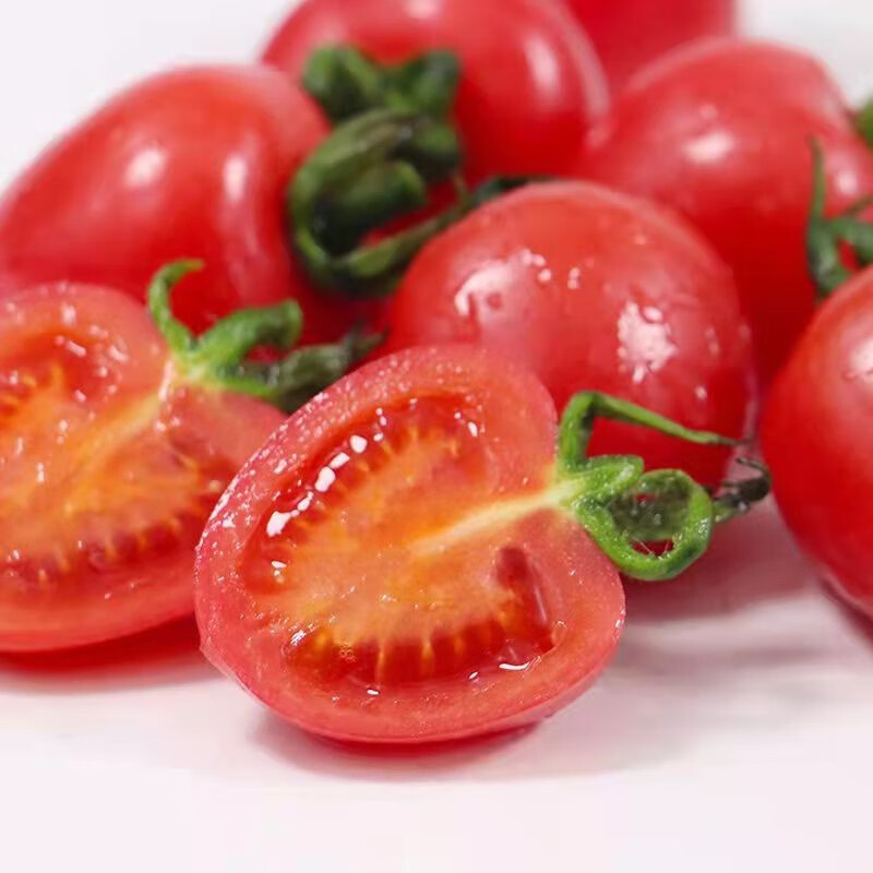 【顺丰包邮】正宗樱桃小番茄贝贝千禧果新鲜水果西红柿圣女果番茄 净重5斤【顺丰+泡沫箱】新鲜采摘