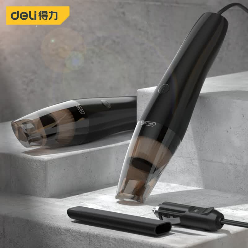 得力（deli）有线车载吸尘器手持车家两用大功率大吸力汽车随手吸桌面吸尘器怎么看?
