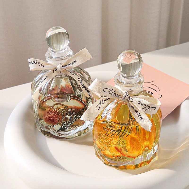 玫瑰柑橘无火香薰精油套装酒店民宿服装店空气芳香剂摆件香氛 玫瑰花