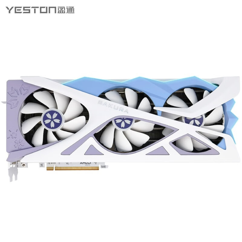 盈通 盈通 RX7700XT 樱瞳花嫁 图片 4