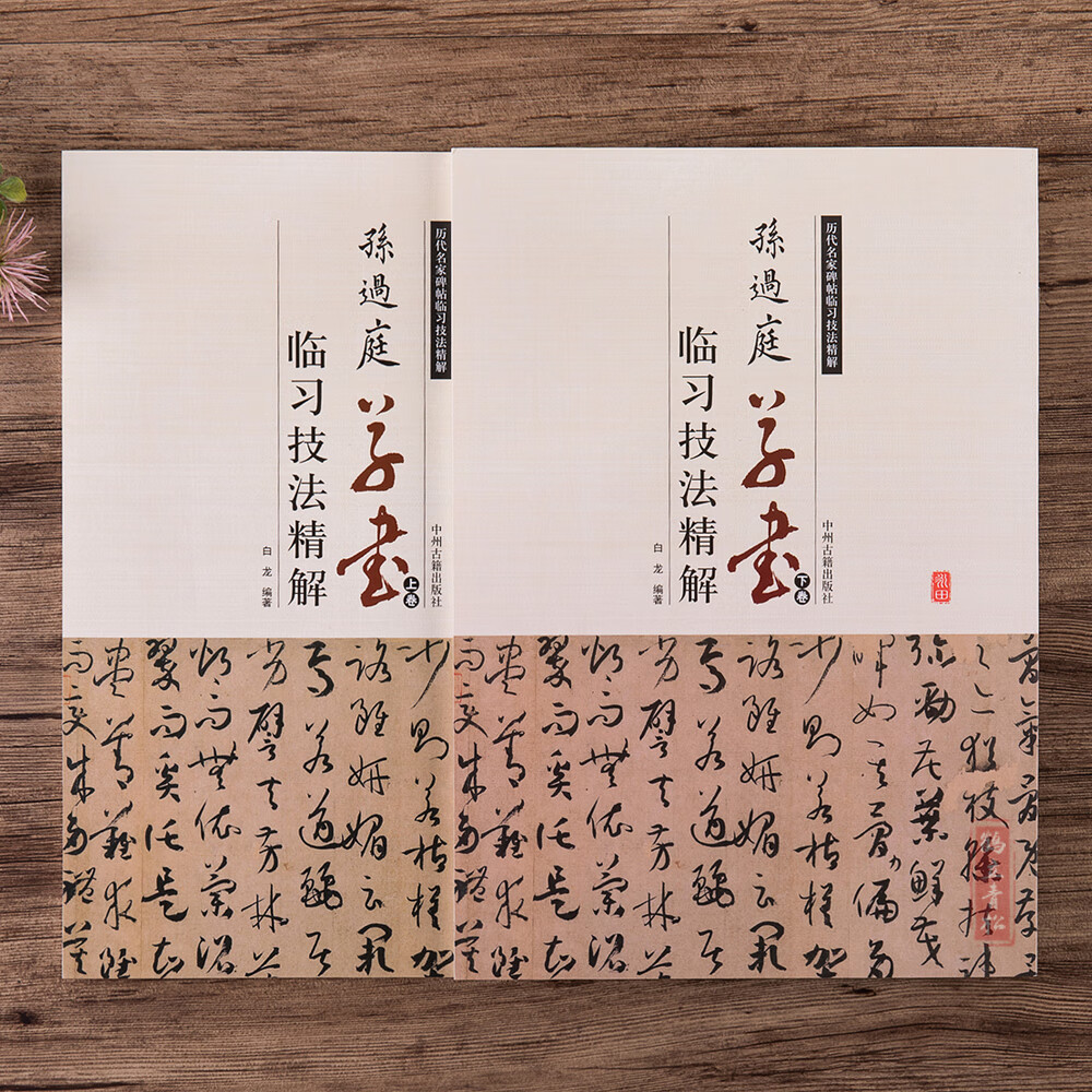 2册孙过庭书谱孙过庭书法入门教程书法爱好者入门教材毛笔书法临摹字