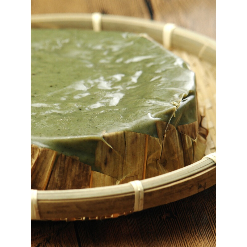 虎钢馋浙江传统糕点江山特产廿八都铜锣糕手工糯米艾草糍粑青团水磨