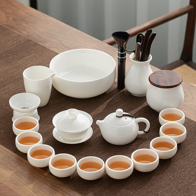 亲身使用点评苏氏陶瓷整套茶具功夫茶具套装怎么样？新手必看