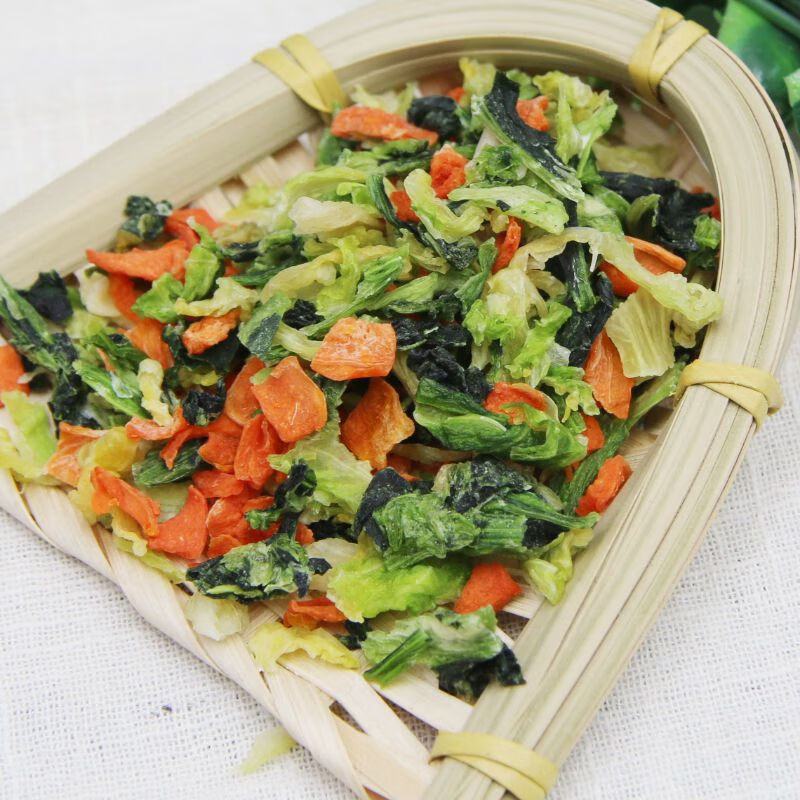 脱水蔬菜干货批发即食混合蔬菜包方便面调料包泡 胡萝卜 包菜 青梗菜