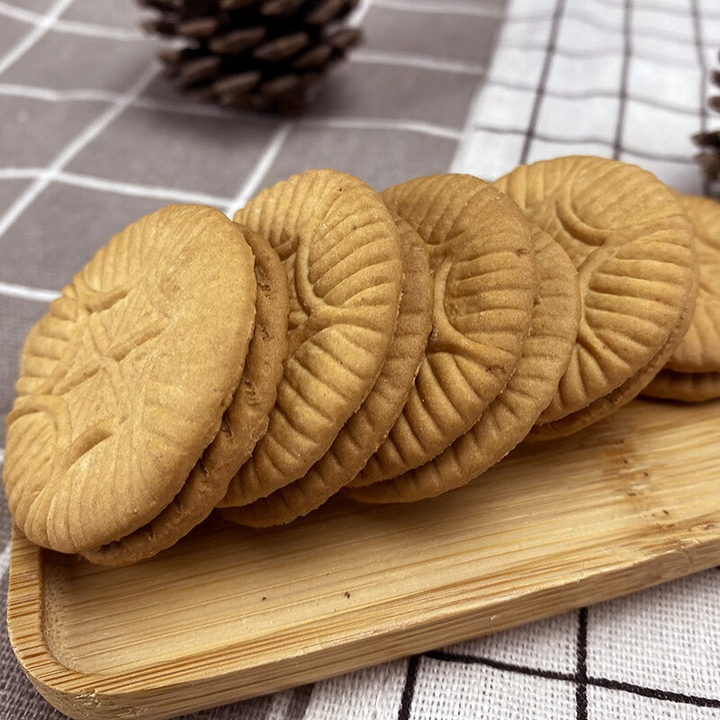 维莱瑞橙汁夹心饼干湖北特产8090后老牌子怀旧儿时忆经典香橙子味 3