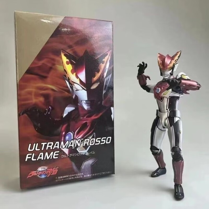 shf全关节可动玩具人偶罗索布鲁超人手办儿童礼物 shf罗索烈火奥特曼