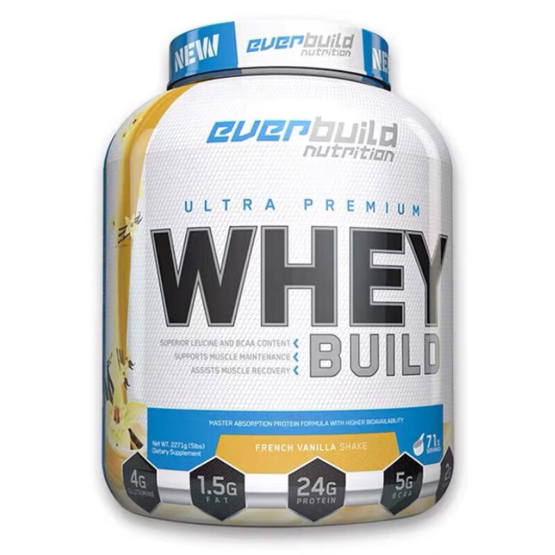 型乳清蛋白粉身肌whey5磅 草莓香蕉味