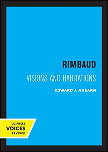 预订rimbaud: visions and habitations