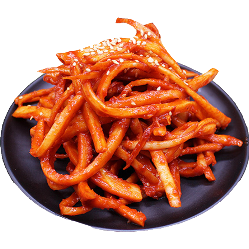 曠古農業(yè)東北延邊特產(chǎn)朝鮮族手工拌桔梗泡菜狗寶咸菜 桔梗泡菜500g 桔梗泡菜500g