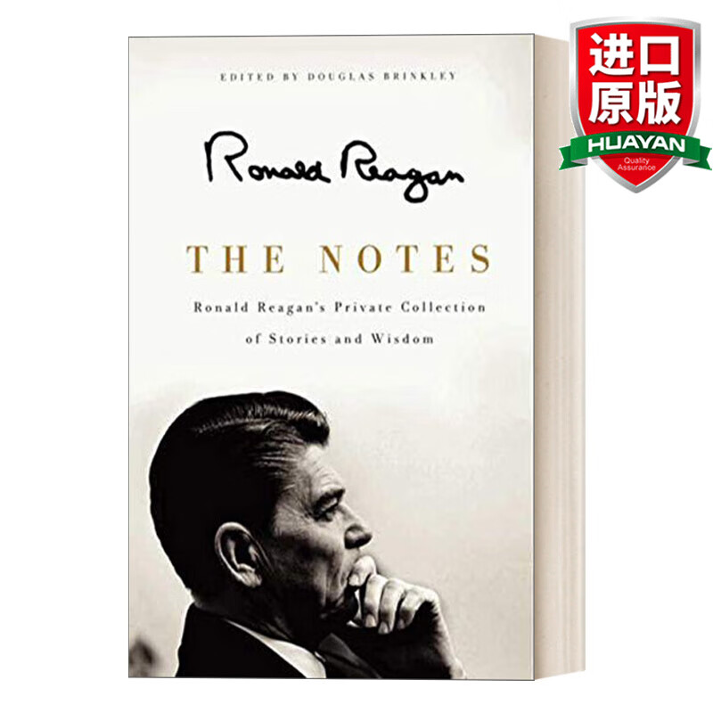the notes 英文原版 罗纳德·里根的故事与智慧集 英文版 进口英语
