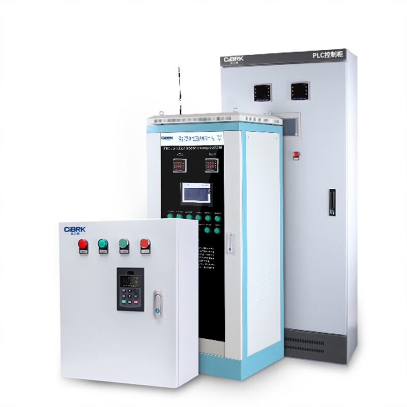 plc控制柜智能触摸屏变频器电气动力箱恒压供水泵风电机调速定制 0.