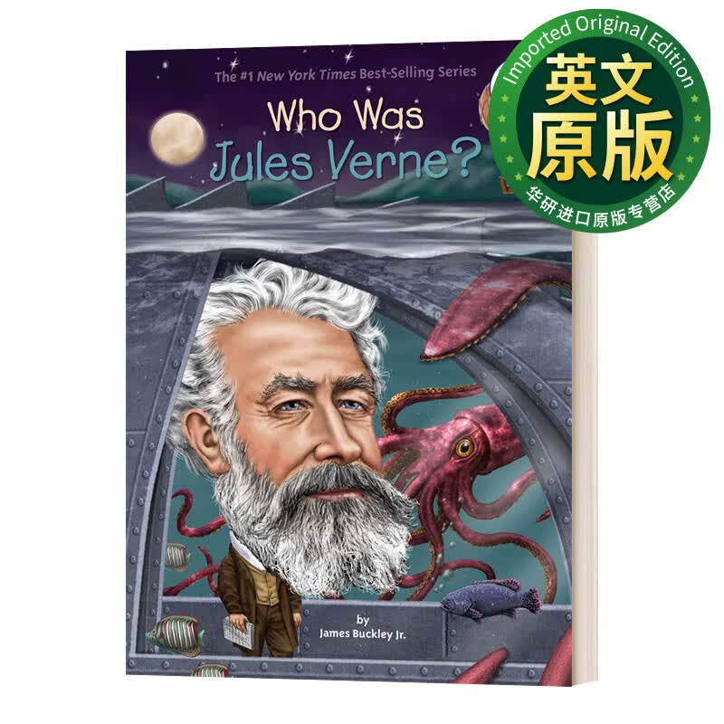 Who Was JULES VERNE 知名作家系列 英文版 进口英语原版书籍 英文原版