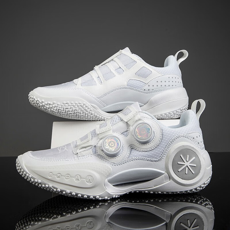 韦德9篮球鞋男鞋四季运动实战男款音速九专业莆田纯原球鞋10战靴 白色