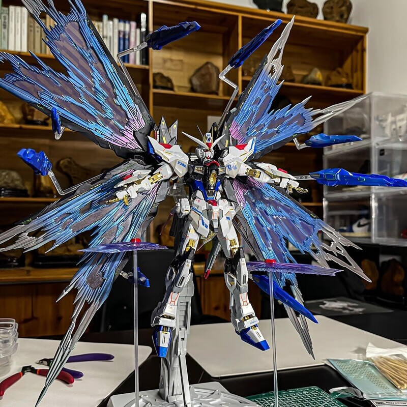 筏芯pg独角兽大班mb强袭自由1比100mb样式菲尼克斯红异端高达模型手办