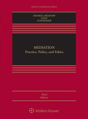 预订mediation: practice, policy, and ethics