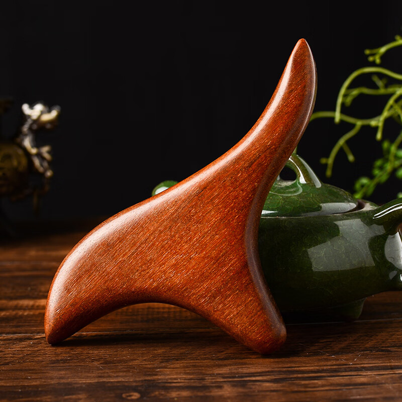 按摩棒穴位点穴按实木足部足底足疗经络工具神器 金丝檀木 [s穴位图]