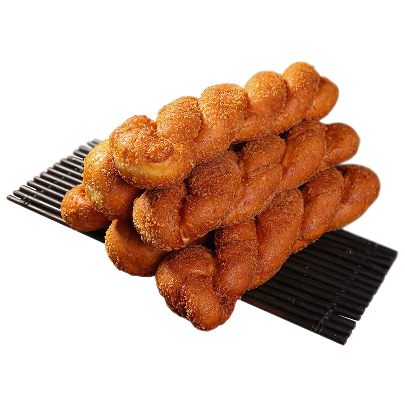 lism网红爆浆夹心大软麻花早餐手撕面包糕点豆沙馅夹心小吃 豆沙口味