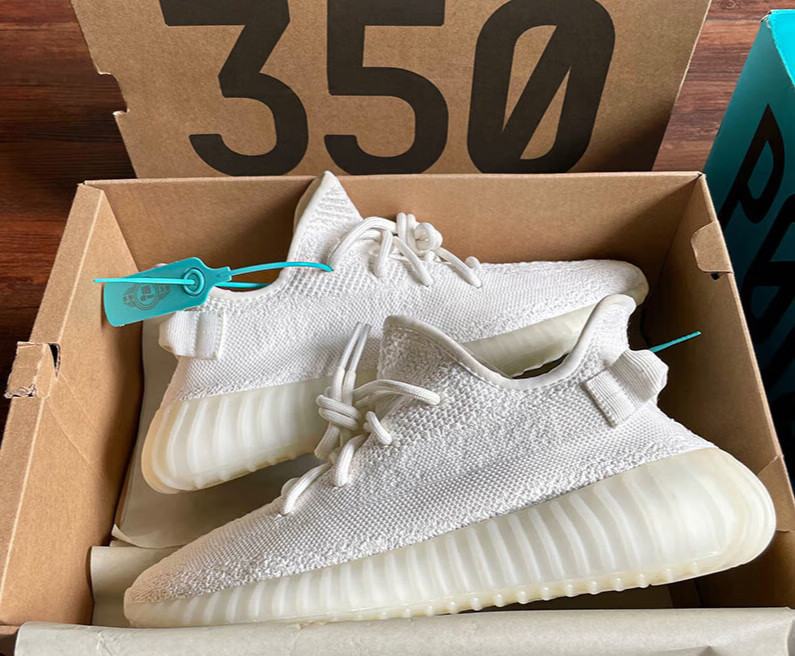 mojy椰子鞋350女白冰淇淋男鞋夏季情侣运动满天星 m-350白冰淇淋 36