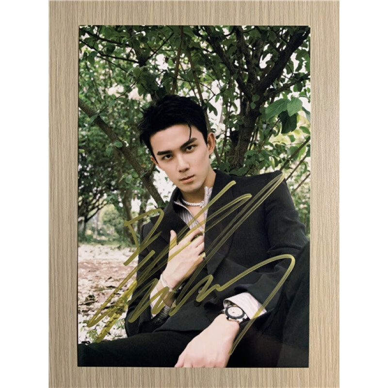 冲冠内地吴磊亲笔签名照片24款定妆照6现货无仿无印刷 款式1