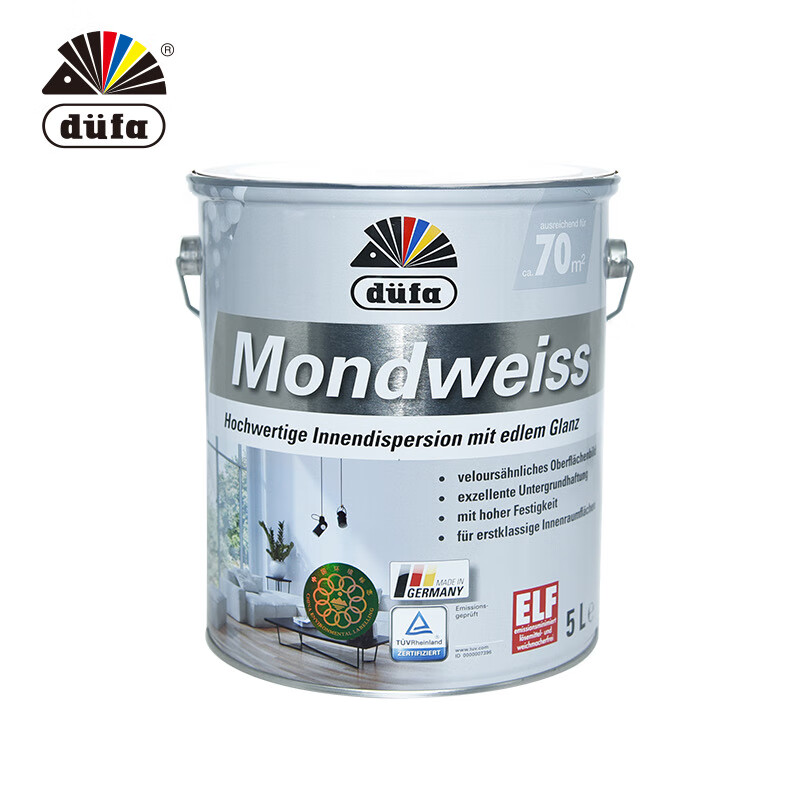 都芳德國朗月蛋殼光內(nèi)墻漆凈瓷淳凈乳膠漆墻面橘皮紋藝術(shù)漆 德國都芳朗月蛋殼光內(nèi)墻漆五升