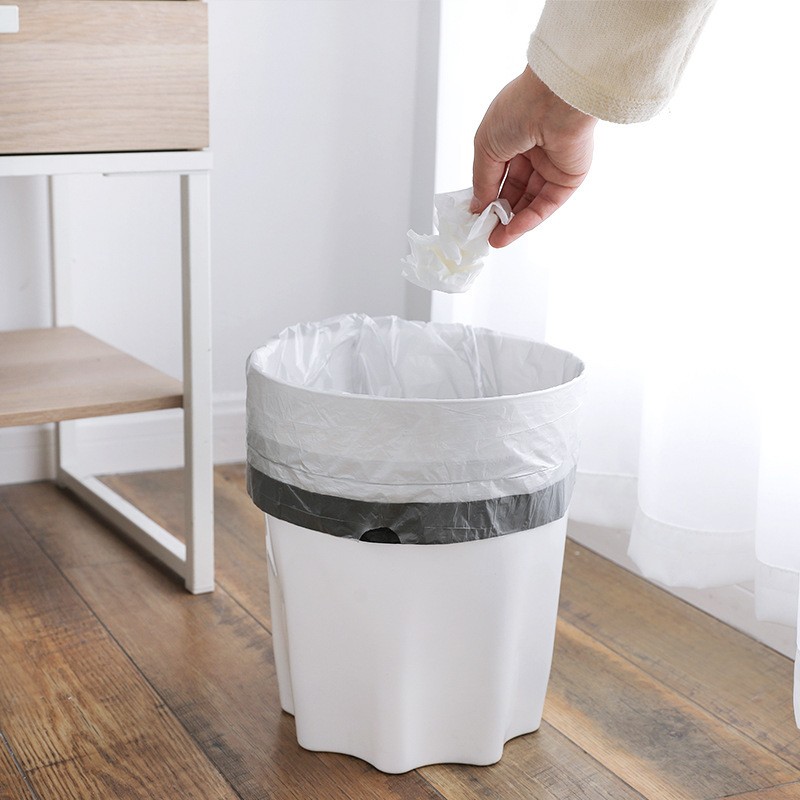 点魅垃圾袋抽绳45cm50cm纸篓手提式收口垃圾桶怎么样？为什么买家这样评价！