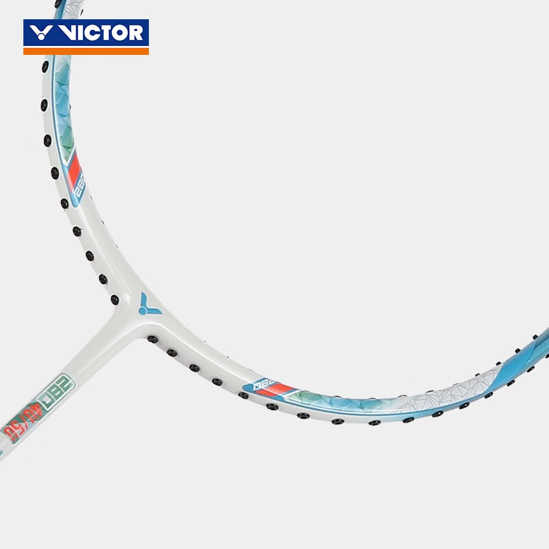 威克多（VICTOR）羽毛球拍全碳素初学入门进攻型高磅大甜区高性价比轻量球拍TK-280 TK-280/R/4U清新海洋绿 空拍不带线