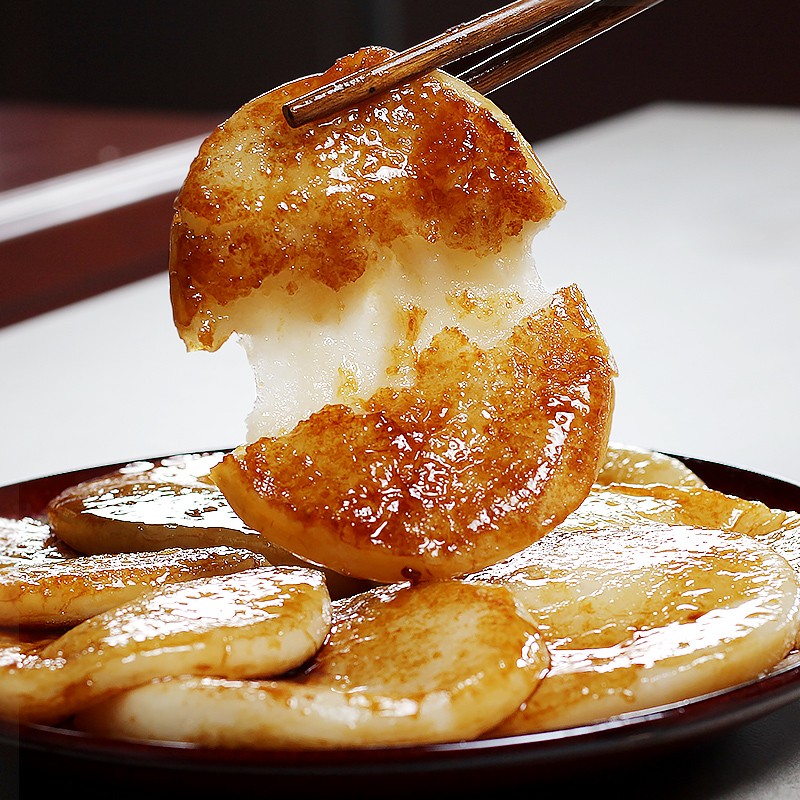 茂云食品恩施糍粑赠红糖豆粉纯糯米手工驴打滚年糕白糯糍粑独立包装