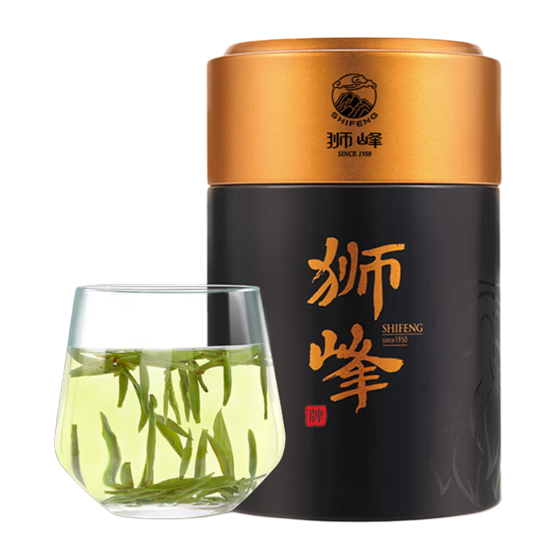 狮峰 特级 龙井茶 金罐装 100g