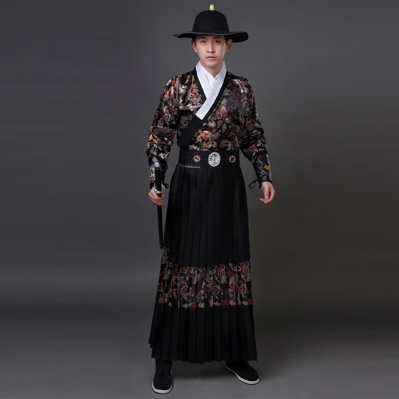 裴宏明朝锦衣卫飞鱼服装男套装绣春刀古装明制汉服衣服中国风蟒袍曳撒