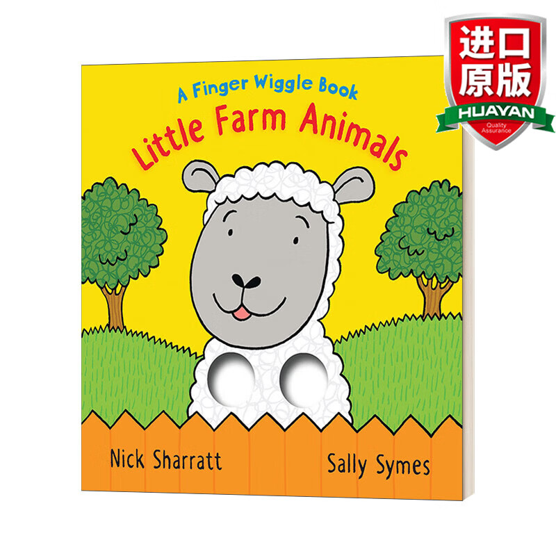 小农场动物 儿童绘本 纸板书 插画师nick sharratt 英文版 进口英语