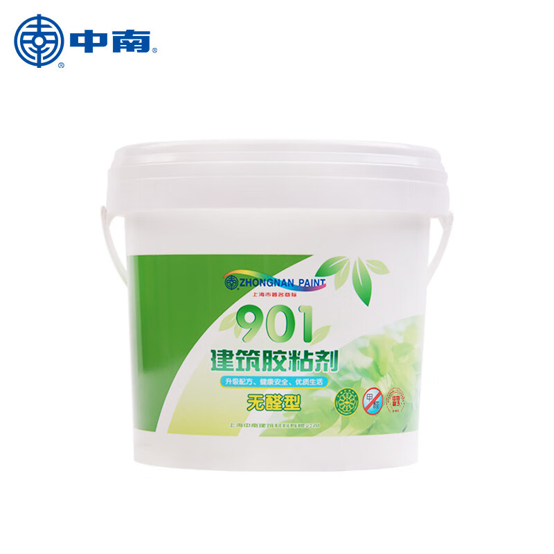 驭舵中南胶水901建筑用胶替代801胶水无甲醛腻子胶批墙黏贴剂18kg 5kg