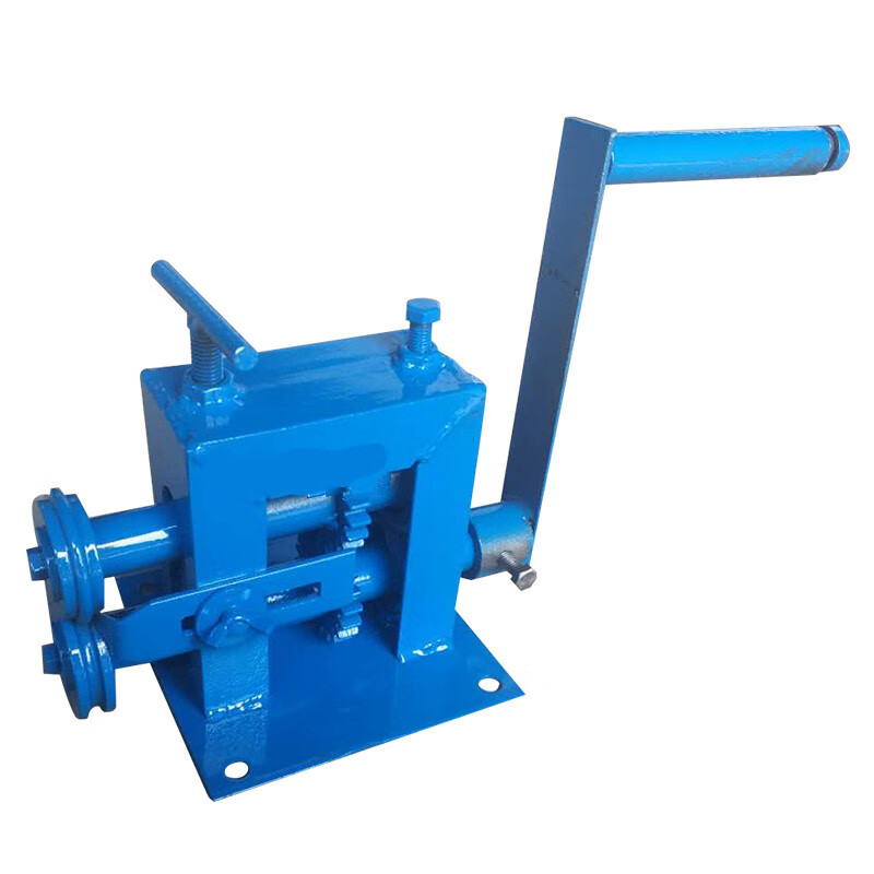 鎏金异彩手动压边机手摇式白铁皮保温咬口机小型铝皮压槽机不锈钢起线