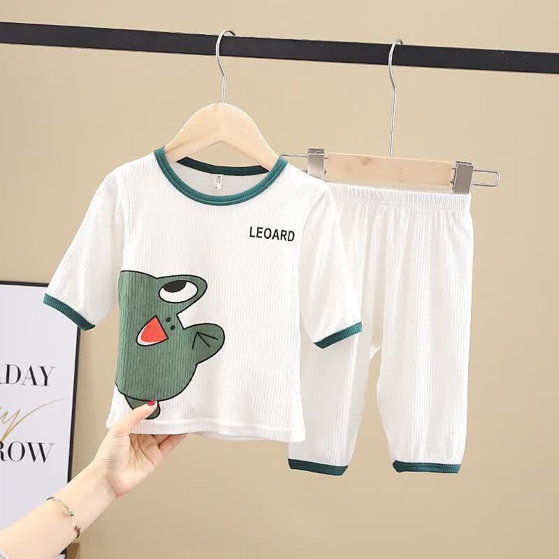 赏峰婴儿衣服春秋分体外穿一岁宝宝衣服男孩夏季童装男宝宝幼童衣