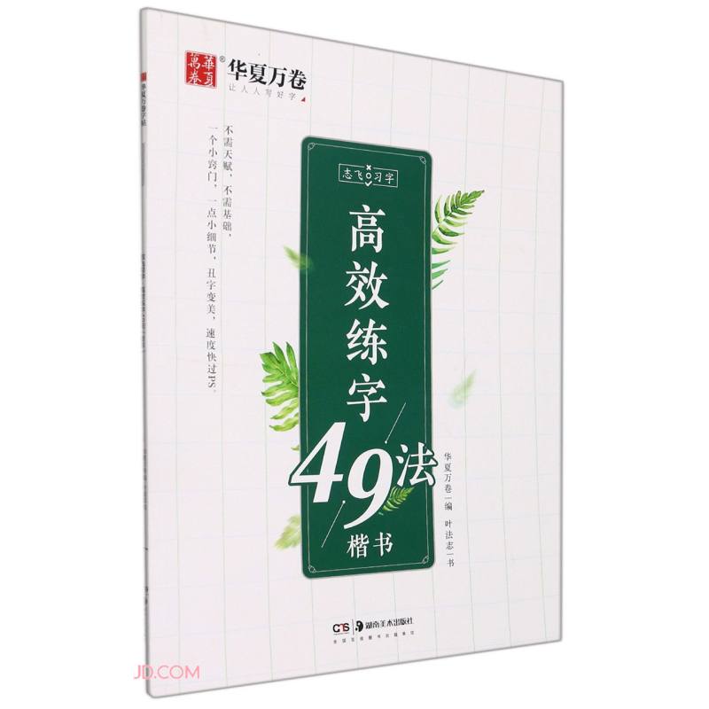 高效练字49法（楷书）/志飞习字