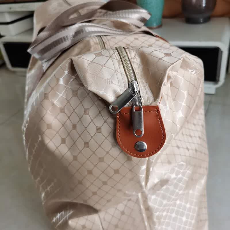 XMSJ被子收纳袋 衣服打包袋幼儿园搬家神器 行李袋装棉被的袋子整理 紫砂色 普通款 小号(装床品4件套)