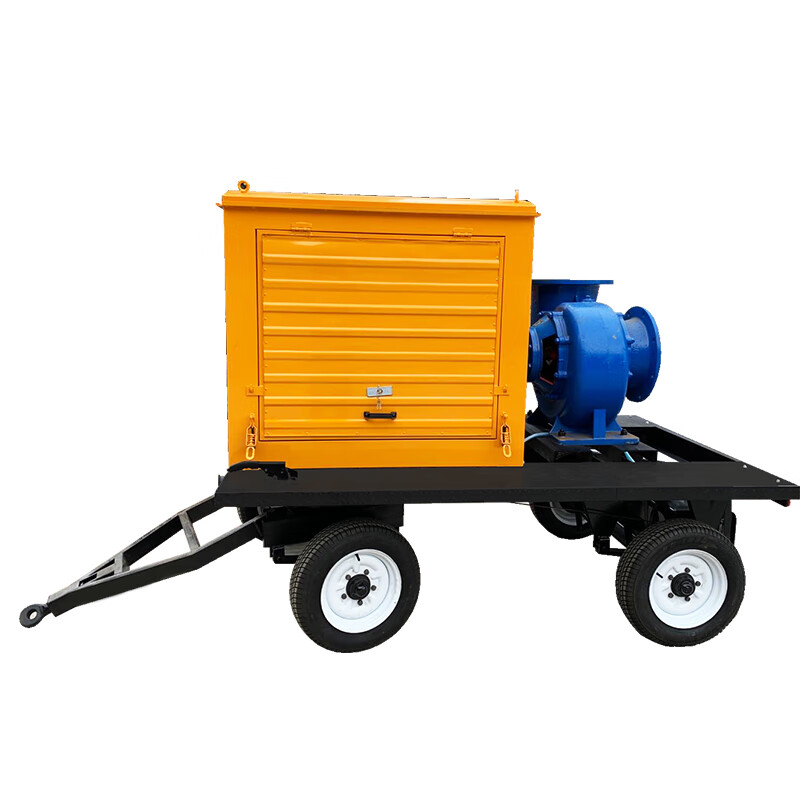 台优防汛泵车柴油抽水应急抢险救援大流量移动泵车自吸式抗洪排涝泵