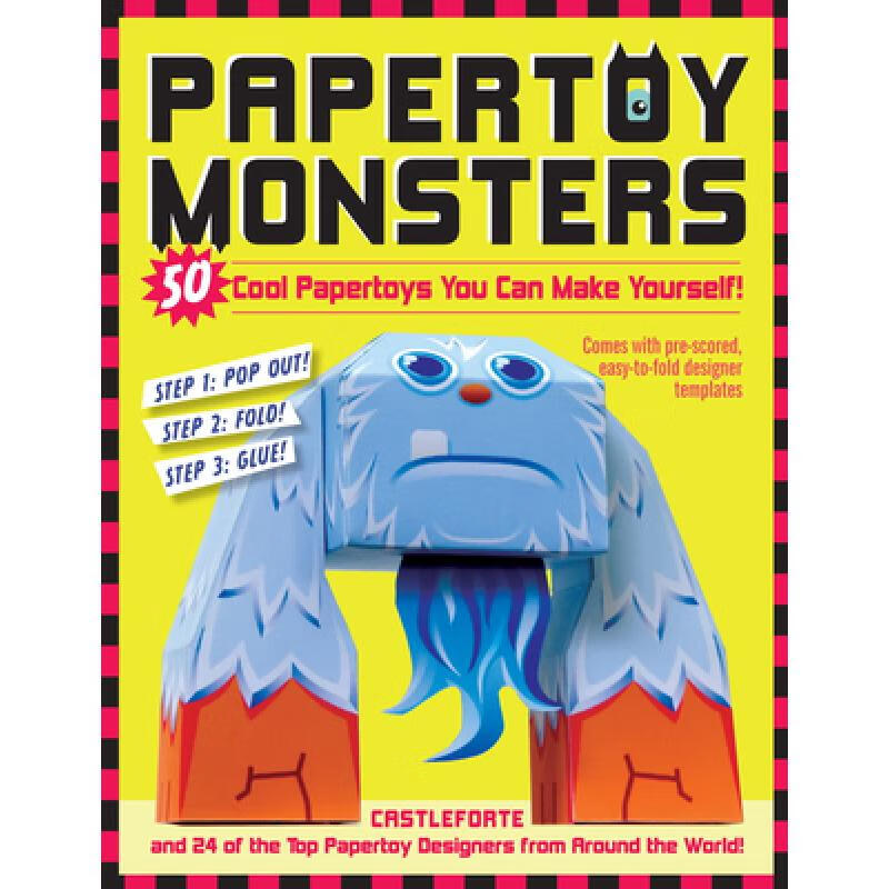 现货 Papertoy Monsters: 50 Cool Papertoys You Can...