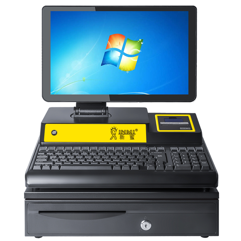 新蜜(SINMI)收银机一体机 零售商场超市便利店 收款机POS收银电脑系统 AB6200S